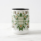 Bezaubernde Wiesen Lumbar Frühjahr Delight Pillow Zweifarbige Tasse (Mittel)