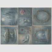 Bezaubernde Winter Tales Gothic Mairytale Decoupag Seidenpapier (Vorderseite)