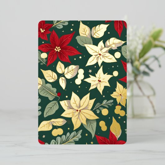 Bezaubernde Wintergärten Foto Foil Tour Folieneinladung (Stehend vorne)