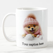 Bezaubernde Winterspielzeit im Spitz Kaffeetasse