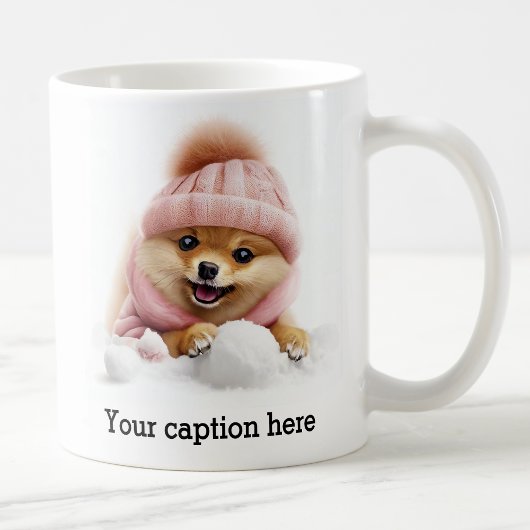 Bezaubernde Winterspielzeit im Spitz Kaffeetasse