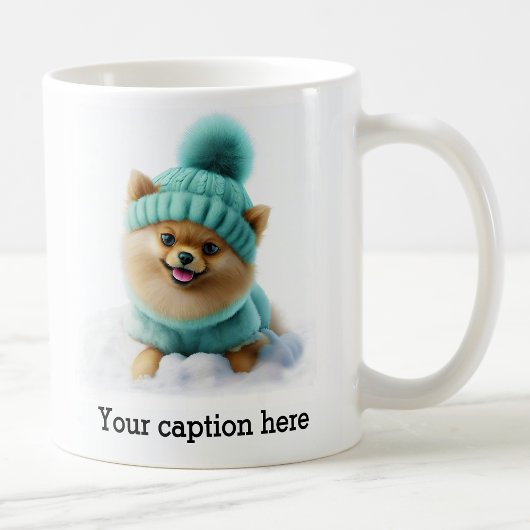 Bezaubernde Winterspielzeit im Spitz Kaffeetasse