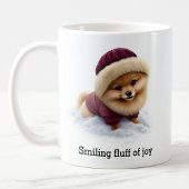 Bezaubernde Winterspielzeit im Spitz Kaffeetasse