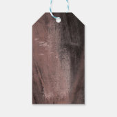 Bezaubernde Woodland Baby Dusche Danke Tag Geschenkanhänger (Rückseite)