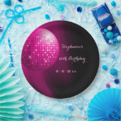 Bezaubernder 60. Geburtstags-heißes Pappteller (Party)