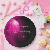 Bezaubernder 60. Geburtstags-heißes Pappteller (Party)