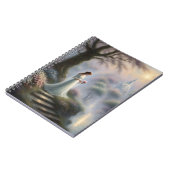 Bezaubernder Burggarten mit Prinzessin Notizblock (Linke Seite)