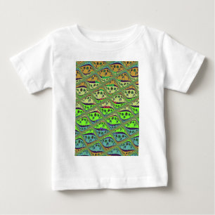 Bezaubernder eklektischer Garten Schachbrettblumen Baby T-shirt