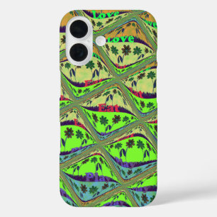 Bezaubernder eklektischer Garten Schachbrettblumen iPhone 16 Hülle