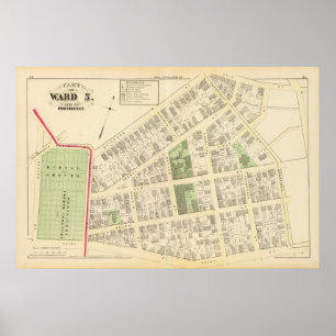 Bezaubernder Friedhof der Kirche und Elba Mills At Poster