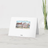 bezaubernder Geburtstag des magischen Schlosses Karte (Rückseite)