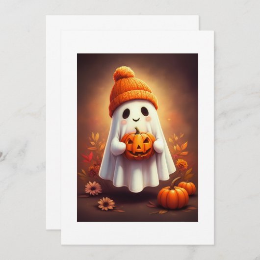 bezaubernder Geist Einladung (Vorne/Hinten)