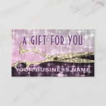 Bezaubernder Hairstylist-Geschenkgutschein