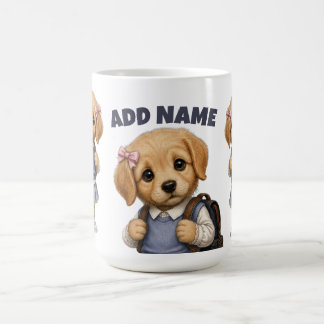 bezaubernder Labrador-Welpe-Mädchen-Tasse Kaffeetasse