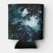 Bezaubernder Nachtwald mit Vollmond Dosenkühler (Vorderseite)