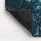 Bezaubernder Nachtwald mit Vollmond Mousepad (Ecke)
