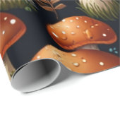 Bezaubernder Pilzwald Geschenkpapier (Rolleneckpunkt)