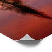 Bezaubernder Sonnenuntergang Poster (Ecke)