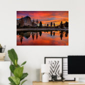 Bezaubernder Sonnenuntergang Poster (Heimbüro)