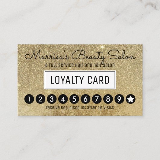 Bezaubernder Treuekarte (Vorderseite)