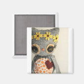 bezaubernder Uhmagnet Magnet (Vorderseite/Rückseite)