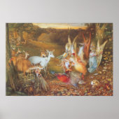 Bezaubernder Wald von Künstler John Anster Fitzger Poster (Vorne)