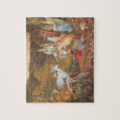 Bezaubernder Wald von Künstler John Anster Fitzger Puzzle (Vertikal)