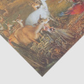 Bezaubernder Wald von Künstler John Anster Fitzger Seidenpapier (Ausschnitt)