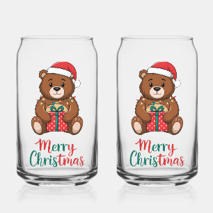 Bezaubernder Weihnachtsbär Dosenglas