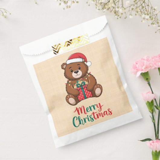 Bezaubernder Weihnachtsbär Geschenktütchen (Versiegelt)
