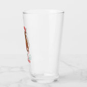 Bezaubernder Weihnachtsbär Glas (Links)