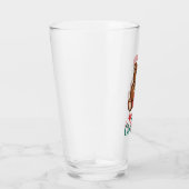 Bezaubernder Weihnachtsbär Glas (Rechts)