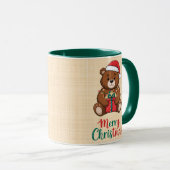 Bezaubernder Weihnachtsbär Tasse (VorderseiteRechts)