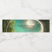 Bezauberndes Abend Wasserflasche-Etikett Wasserflaschenetikett (Einzelnes Label)