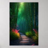 Bezauberndes Bamboo Wonderland Poster (Vorne)