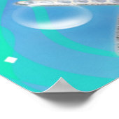 Bezauberndes Bannerplakat unter dem Meeresbenutzer Poster (Ecke)