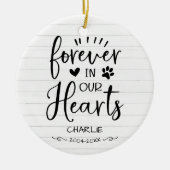 Bezauberndes Bauernhaus Keramik Oral Ornament (Vorne)