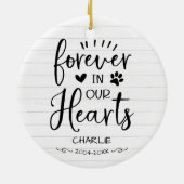 Bezauberndes Bauernhaus Keramik Oral Ornament (Hinten)