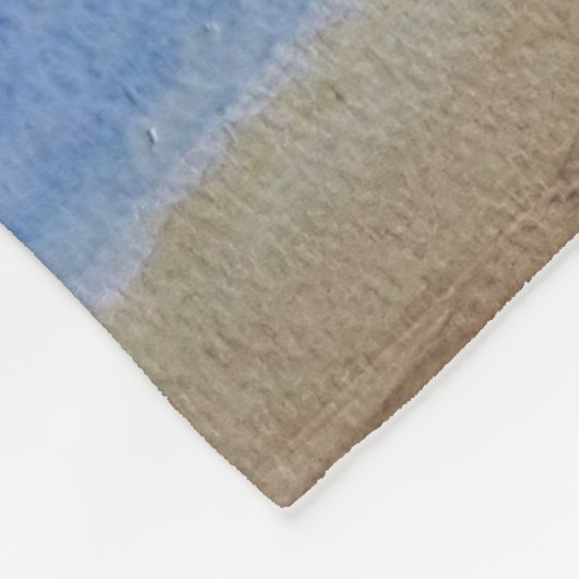 Bezauberndes Bluff am Meer Fleecedecke (Ecke)