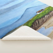 Bezauberndes Bluff am Meer Sherpadecke (3/4)