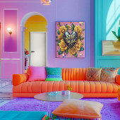 Bezauberndes Bouquet mit goldenen Rose und Herz 18 Poster