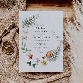 Bezauberndes Brautparty der Waldmeile Einladung