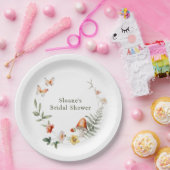 Bezauberndes Brautparty der Waldmeile Pappteller (Party)