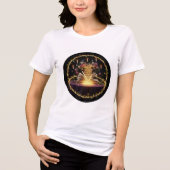 Bezauberndes Buch & Rose T-Shirt 🌹 📖 Tri-Blend Shirt (Vorderseite)