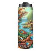 Bezauberndes Dorf des Stammes Thermosbecher (Vorderseite)