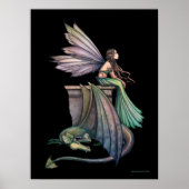 Bezauberndes Dusk Large Poster von Molly Harrison (Vorne)
