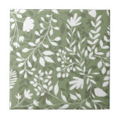 Bezauberndes Foliage Hübsch Blumengarten HD Muster Fliese (Vorderseite)