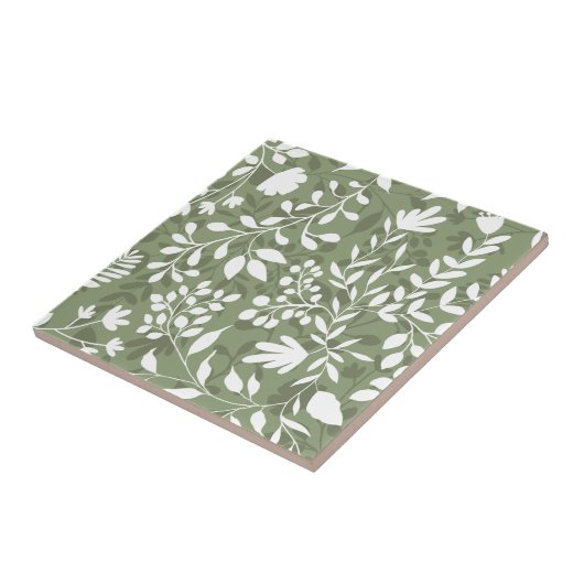 Bezauberndes Foliage Hübsch Blumengarten HD Muster Fliese (Seite)