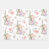 Bezauberndes Forest Fairies Birthday Garden Tea Pa Geschenkpapier Set (Vorderseite 3)