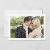 Bezauberndes Forest Fairy Lights Hochzeitssemble F RSVP Karte (Rückseite)